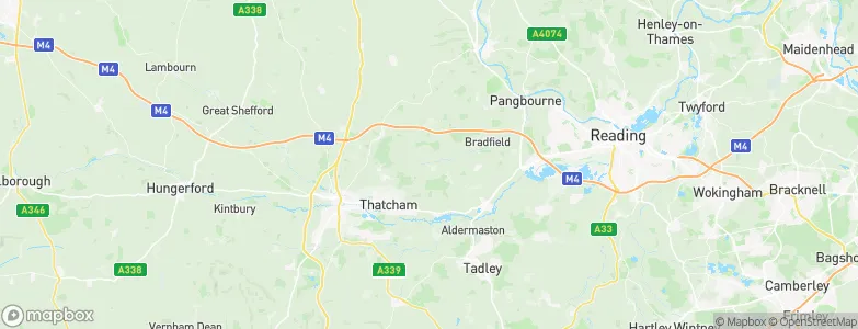 Bucklebury, United Kingdom Map