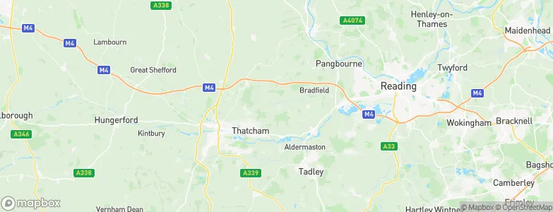 Bucklebury, United Kingdom Map