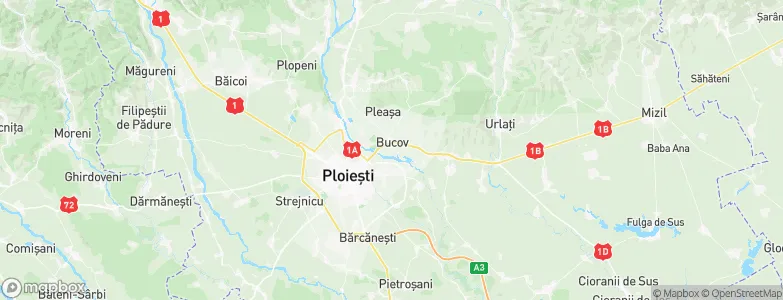 Bucov, Romania Map