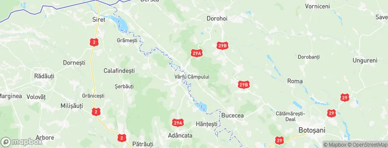 Bucovineni, Romania Map