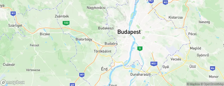 Budaörs, Hungary Map