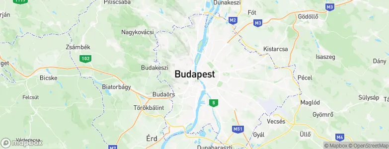 Budapest I. kerület, Hungary Map