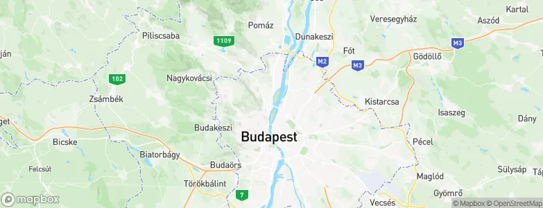 Budapest III. kerület, Hungary Map