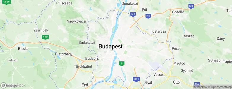 Budapest VI. kerület, Hungary Map