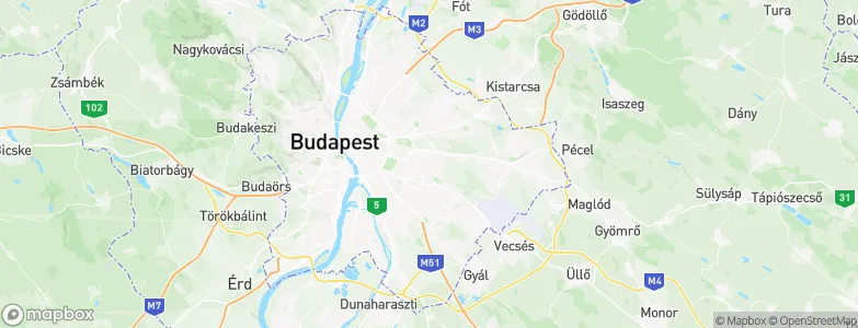 Budapest X. keruelet, Hungary Map