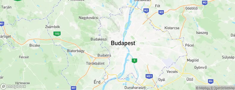 Budapest XII. kerület, Hungary Map