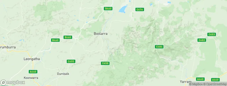 Budgeree, Australia Map