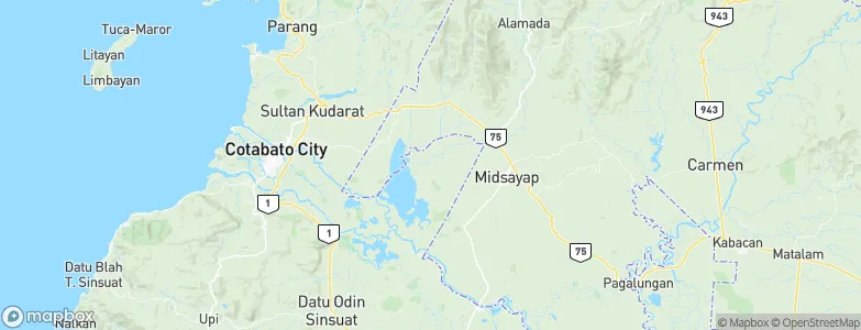 Budta, Philippines Map