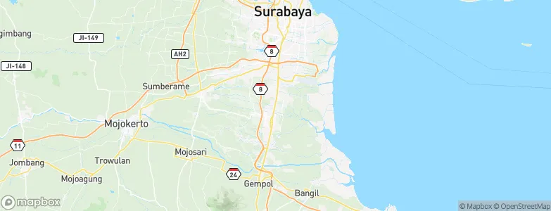 Buduran, Indonesia Map