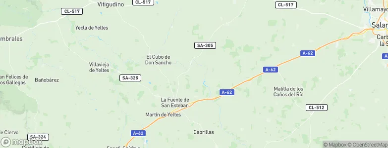 Buenamadre, Spain Map