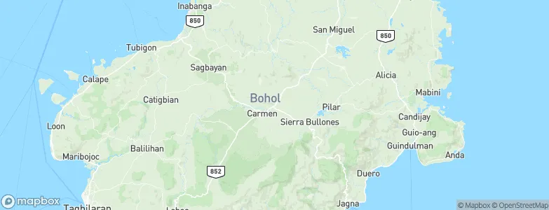 Buenavista, Philippines Map