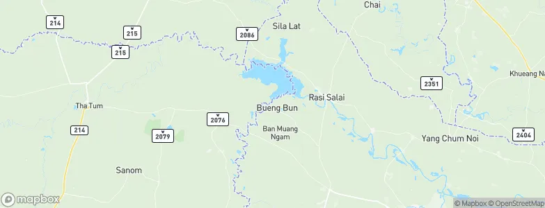 Bueng Bun, Thailand Map