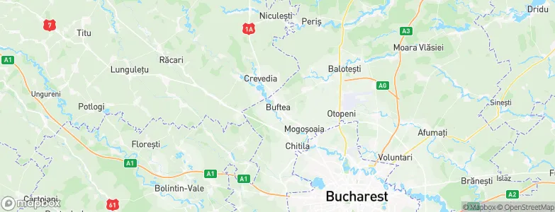 Buftea, Romania Map