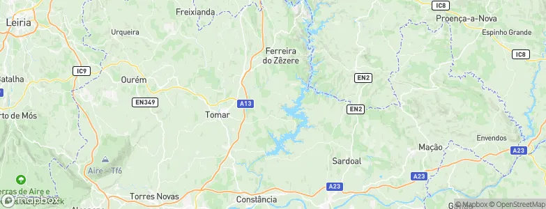 Bugarrel, Portugal Map