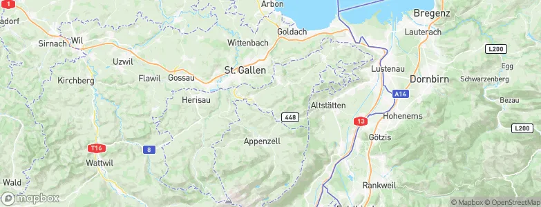 Bühler, Switzerland Map