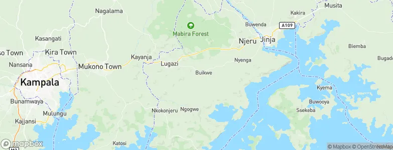 Buikwe, Uganda Map