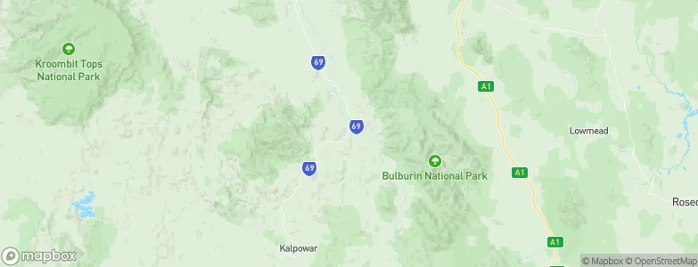 Builyan, Australia Map