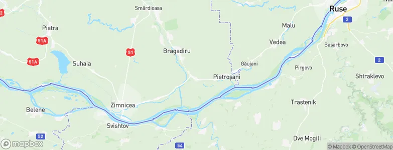 Bujoru, Romania Map