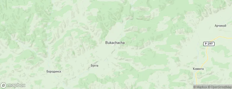 Bukachacha, Russia Map