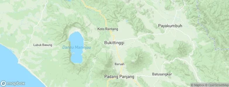 Bukittinggi, Indonesia Map