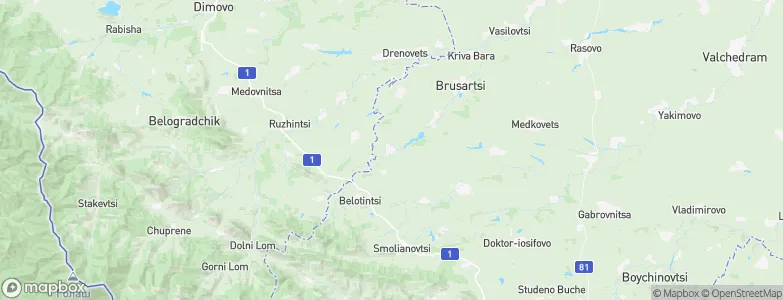 Bukovets, Bulgaria Map