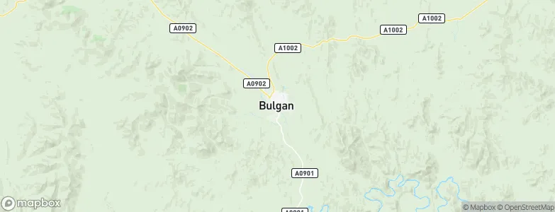 Bulgan, Mongolia Map