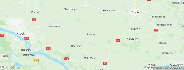 Bulkowo, Poland Map