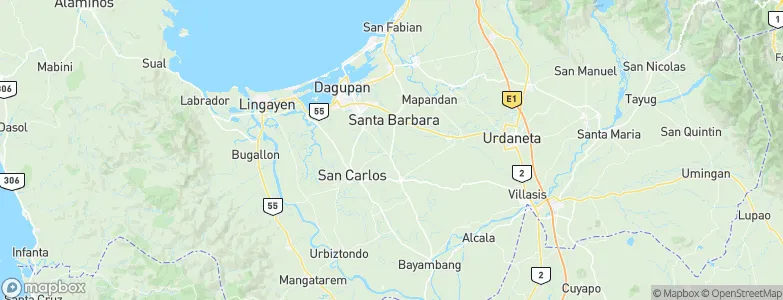Bulog, Philippines Map