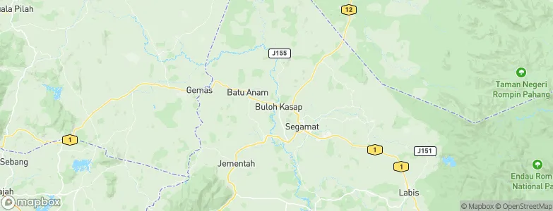 Buloh Kasap, Malaysia Map