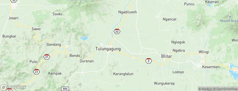 Bulusari, Indonesia Map