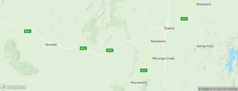 Bumbaldry, Australia Map