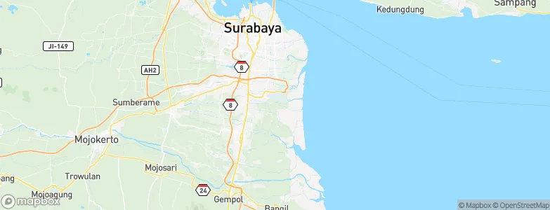 Buncitan, Indonesia Map