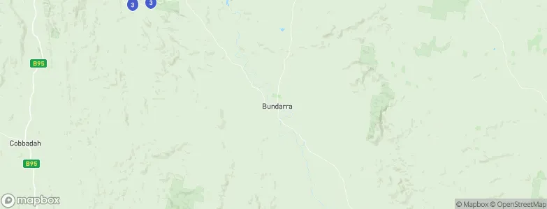 Bundarra, Australia Map