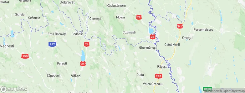 Buneşti, Romania Map