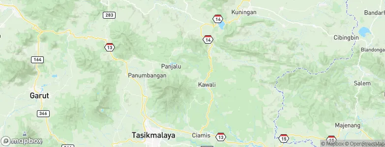 Bungursari, Indonesia Map