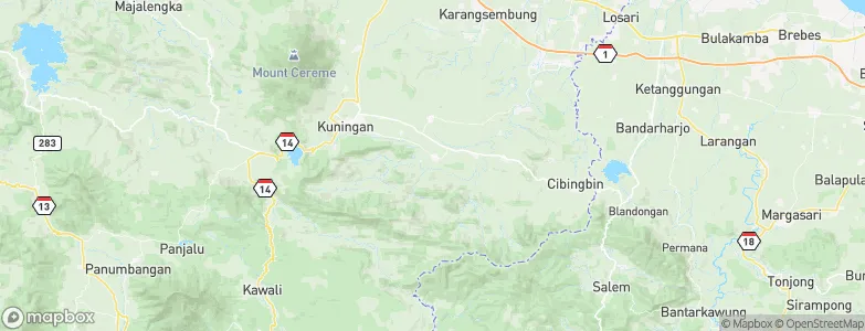 Buniaga, Indonesia Map