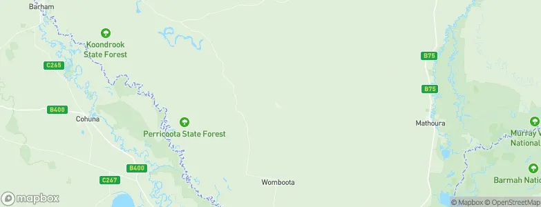 Bunnaloo, Australia Map
