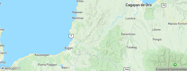 Buntong, Philippines Map
