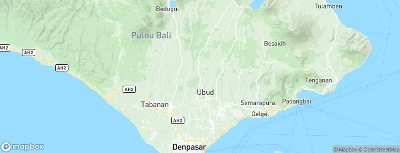 Bunutan, Indonesia Map