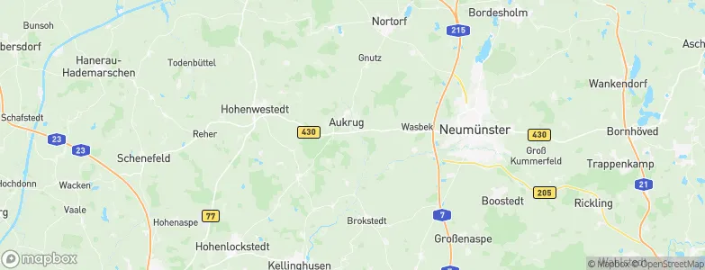 Bünzen, Germany Map