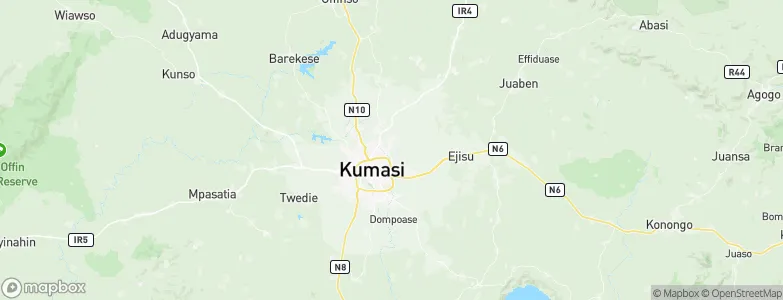 Buokurom, Ghana Map