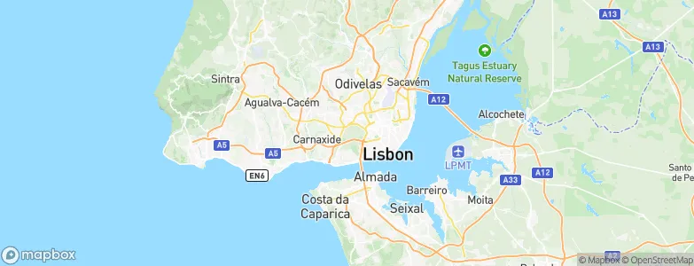 Buraca, Portugal Map