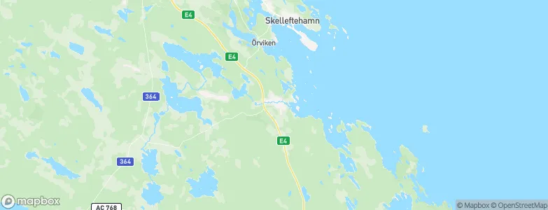Bureå, Sweden Map