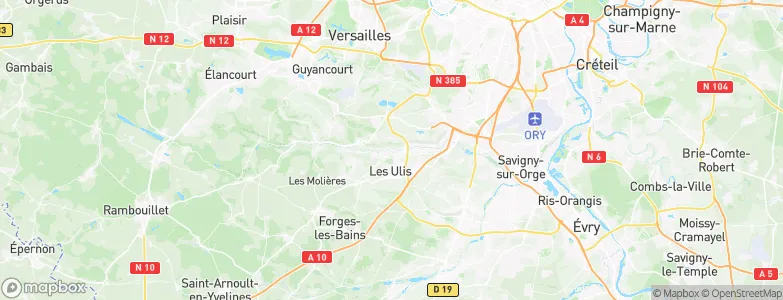 Bures-sur-Yvette, France Map