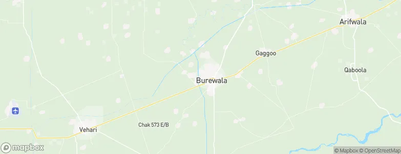 Būrewāla, Pakistan Map