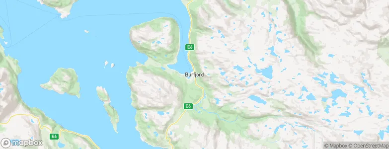 Burfjord, Norway Map