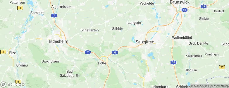 Burgdorf, Germany Map