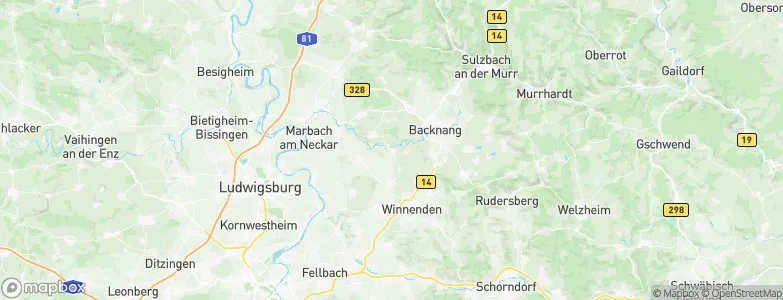 Burgstall, Germany Map