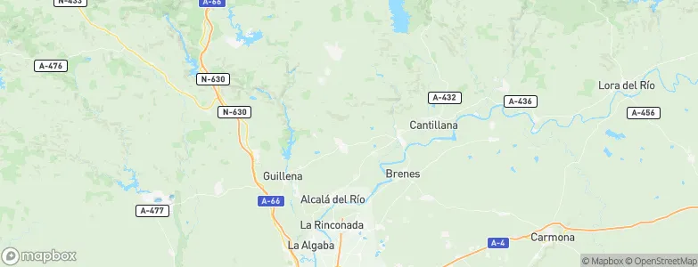 Burguillos, Spain Map