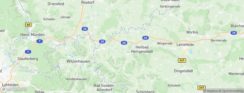 Burgwalde, Germany Map